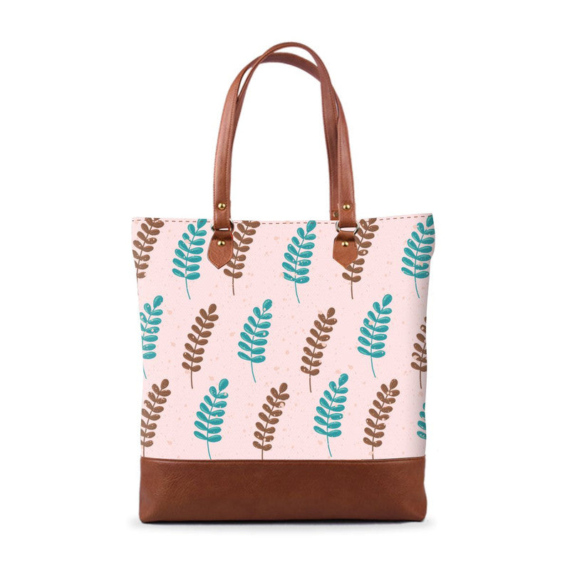 Bubble Leaf Tall Tote Bag Main image