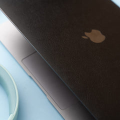 Black Leather MacBook Skins