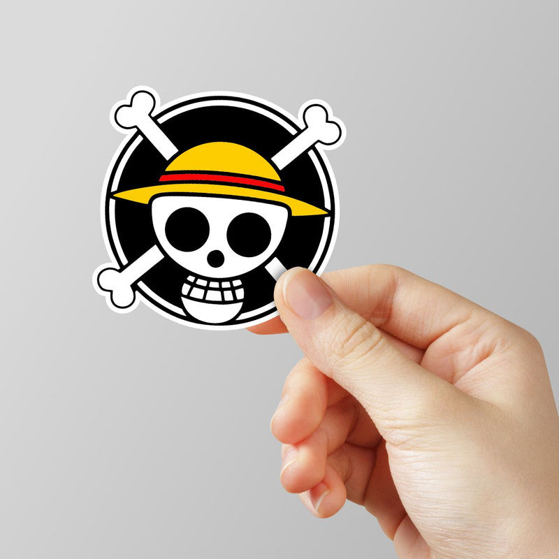 One Piece Logo Laptop Sticker