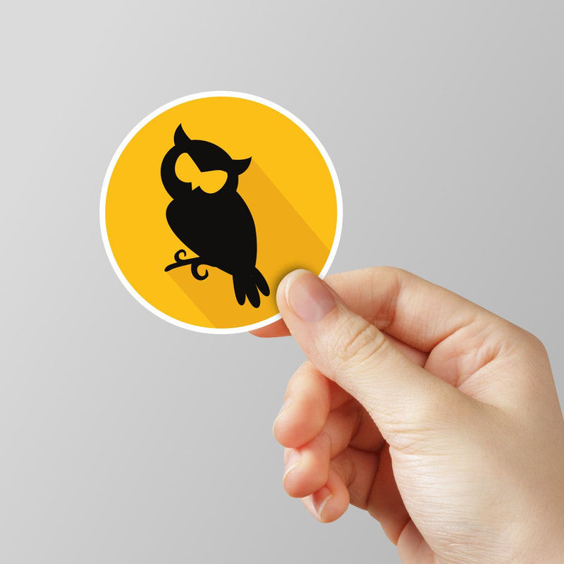 Owl 2 Laptop Sticker Main image