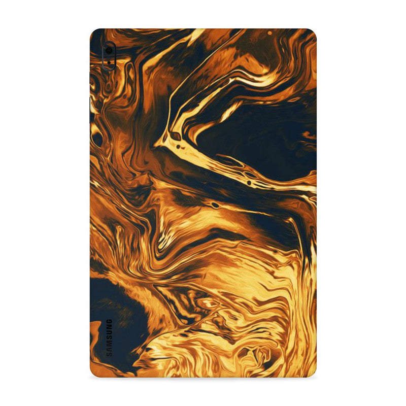 Yellow Mercury Tab Skin For Samsung Galaxy Tab S8 2022 Main image