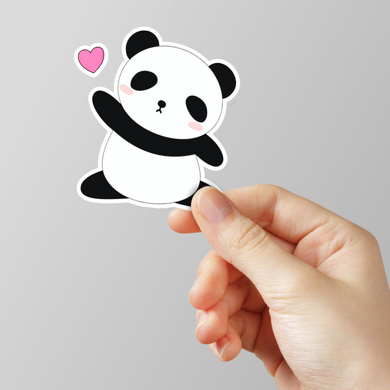 Panda 4 Laptop Sticker Main image