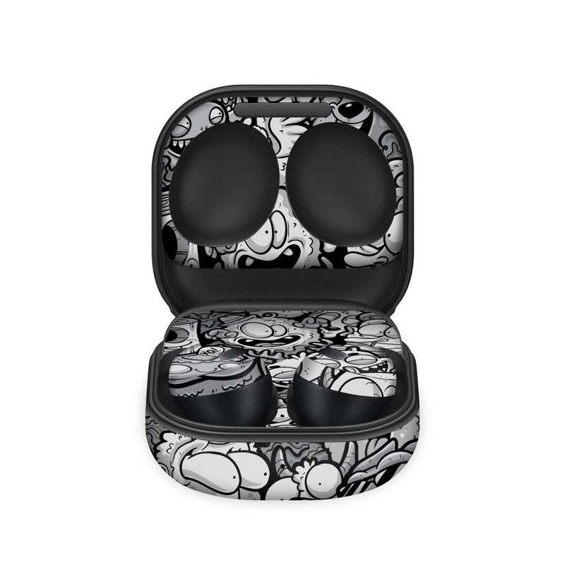 doodle-monster-samsung-galaxy-buds-pro-skin Main image