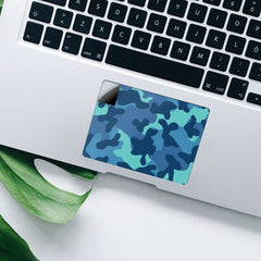 Grove Blue Camo TrackPad Skin