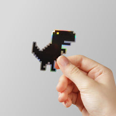 Holographic & Neon Laptop Stickers