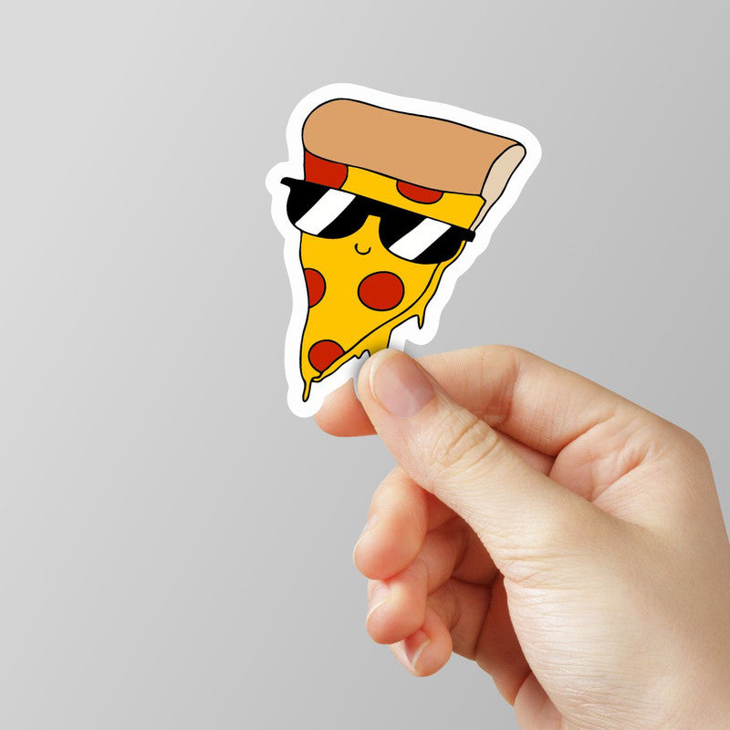 Pizza 1 Laptop Sticker