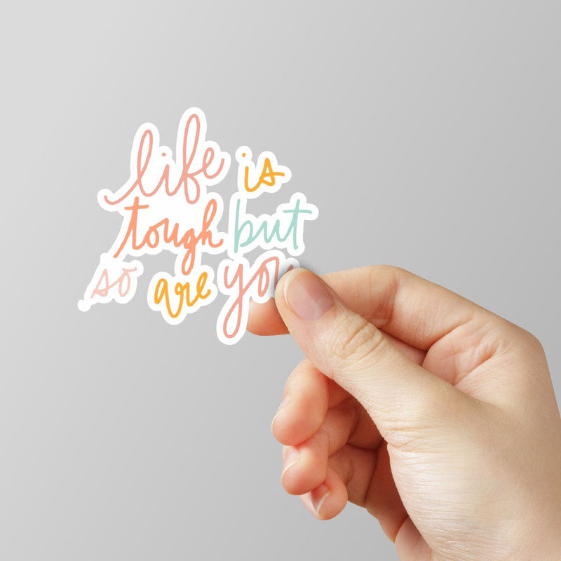 Quote 1 Laptop Sticker Main image