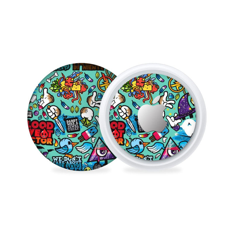 Airtag Skins and Airtag Wraps. Best quality skins for Airtag in India. Change the look of your Airtags with WrapCart Airtags Skins. Looking for Airtags Skins or Airtags Covers? Buy WrapCart elegant printed Airtags wraps now. Main image
