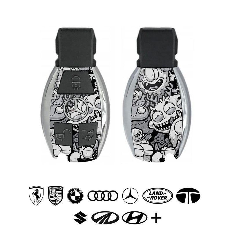 Doodle Monster Car Key Skins Secondary image