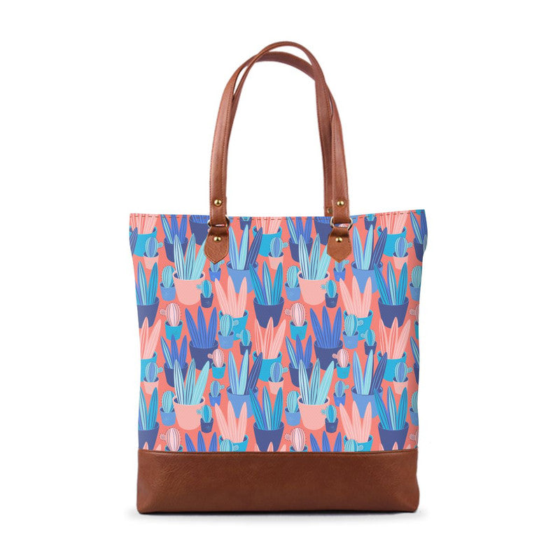 Cactus Tall Tote Bag Main image