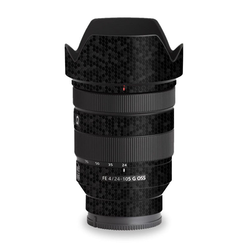 Black Honeycomb Lens Skins