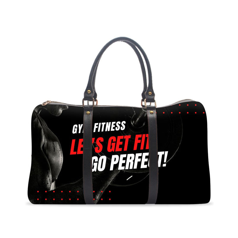 Abstract Art Floral Duffle Bag Main image
