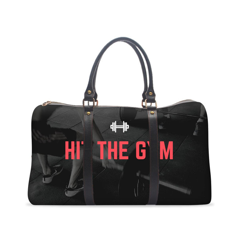 Abstract Art Floral Duffle Bag Main image
