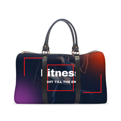 Abstract Art Floral Duffle Bag