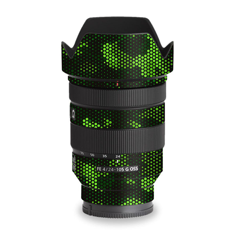 Matrix Design - Green 1 Lens Skins Secondary image