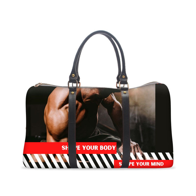 Abstract Art Floral Duffle Bag Main image