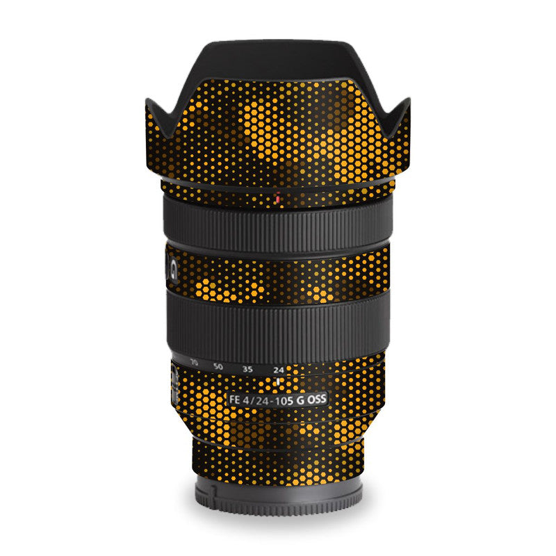 Matrix Design - Orange 1 Lens Skins Secondary image