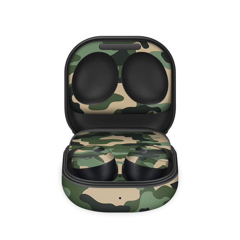 green-camo-samsung-galaxy-buds-pro-skin Main image