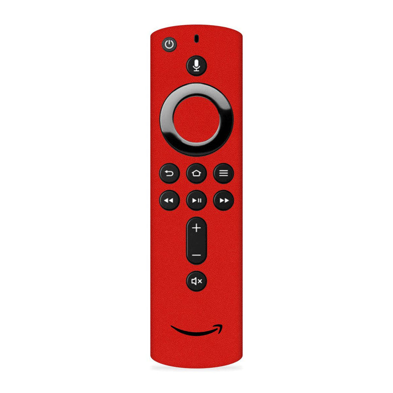 Matte Red Fire TV Stick Remote Skin