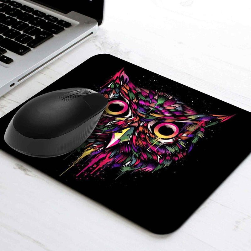 Colour Owl Mouse Pad Main image