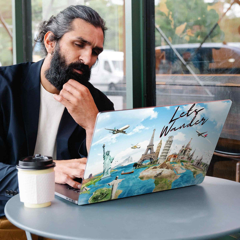 Lets Wander Laptop Skins Secondary image