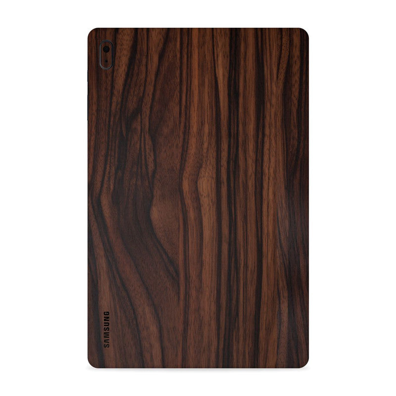 Mahogany Wood Tab Skin For Samsung Galaxy Tab S7 FE
