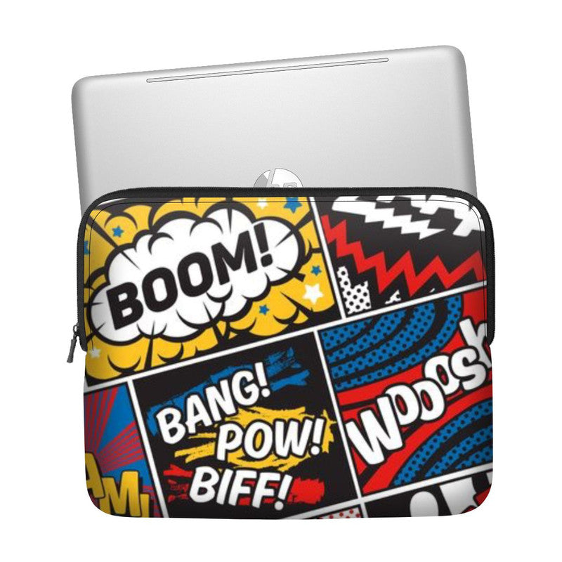 Boom Abstract Laptop Sleeve Main image