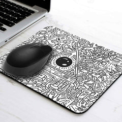 Doodle Robot MousePad