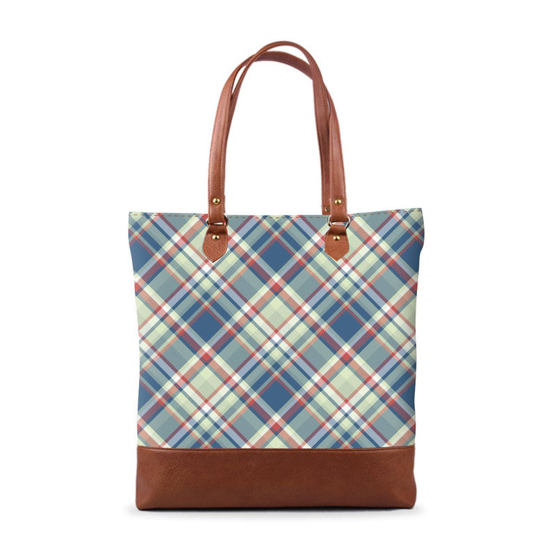 Check Pattern 2 Tall Tote Bag Main image