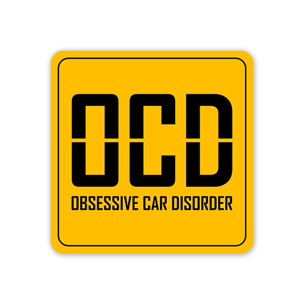 OCD Car Sticker Secondary image