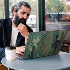 military-green-laptop-skins