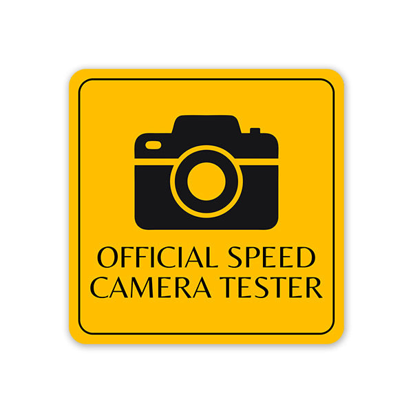 Official Camera Car Sticker Secondary image