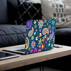 navy-blue-floral-laptop-skins