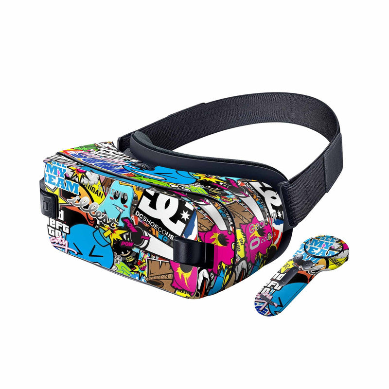Sticker Bomb 1 Samsung Gear VR (2015) Skin