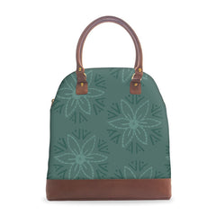 Coral Green Deluxe Tote Bag