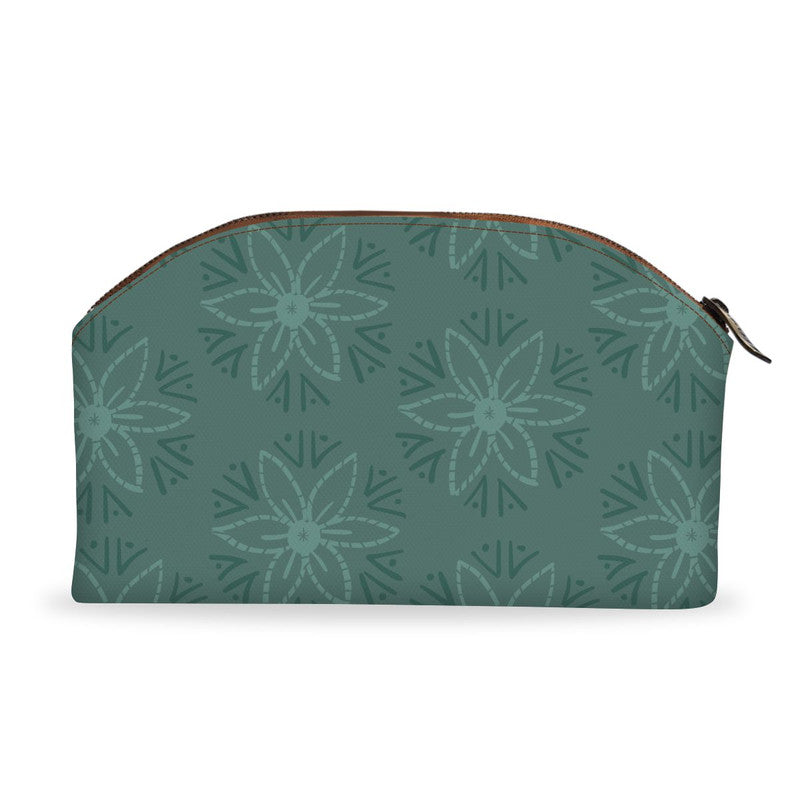 Coral Green Diva Pouch