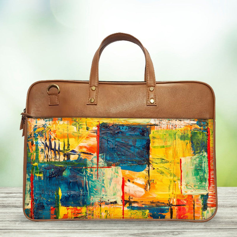 Canvas Painting 1 Classic Laptop Bag Main image