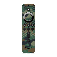 Military Green Camo Fire TV Stick Remote Skin