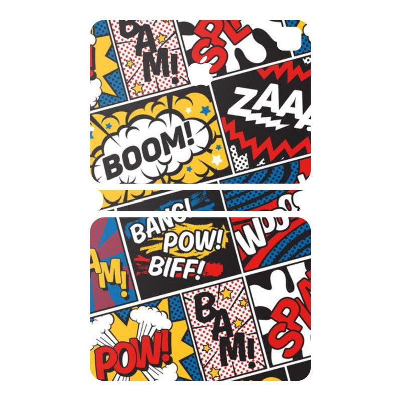 iPad Magic Keyboard Boom Abstract 3 Skin
