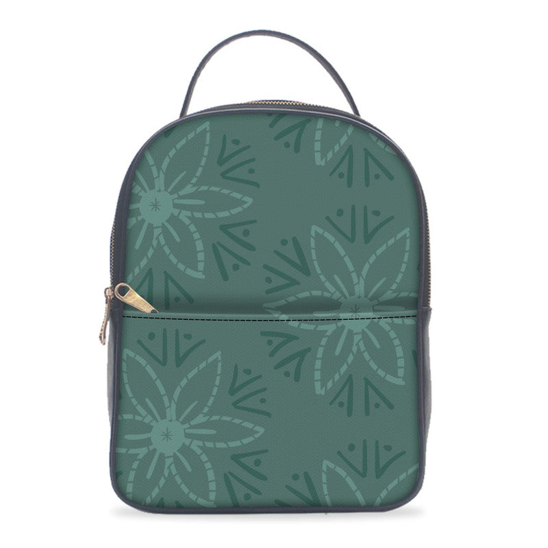 Coral Green Backpack