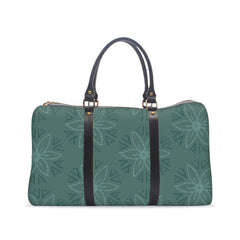 Coral Green Duffle Bag