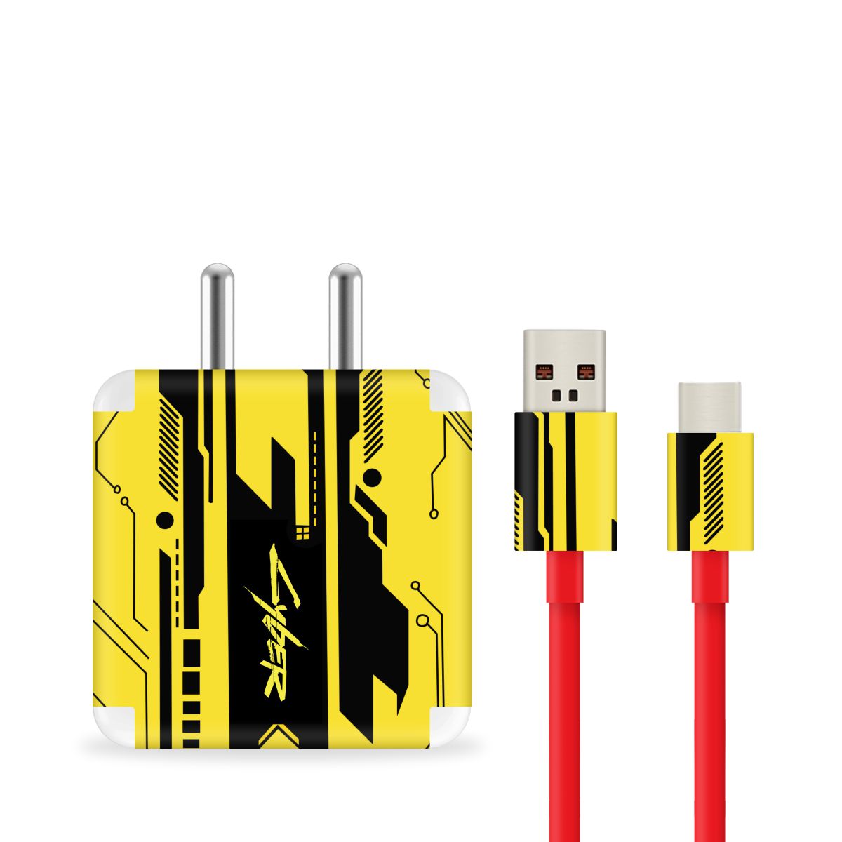 Cyber Yellow Charger Skin Secondary image