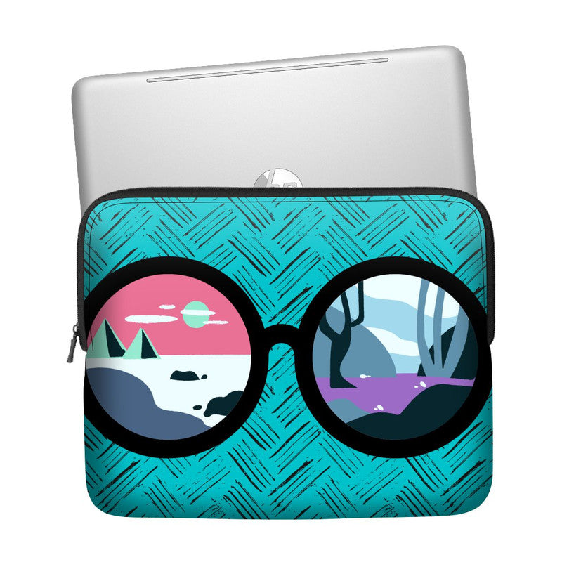 Wonderlust Glasses Laptop Sleeve Main image