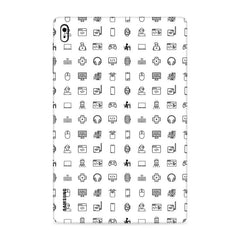 Tech Icons White Tab Skin For Lenovo Tab 7 Essential 2017