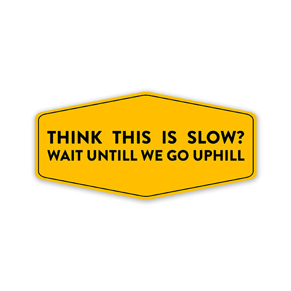 Slow Car Car Sticker Secondary image