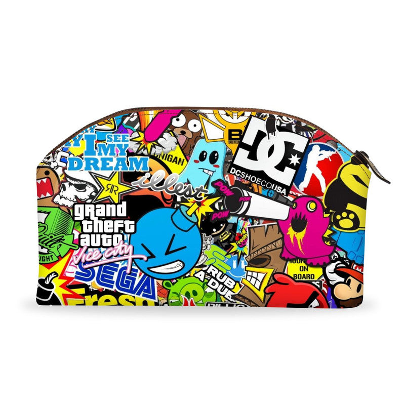 Vice City Stickers Tech Pouch