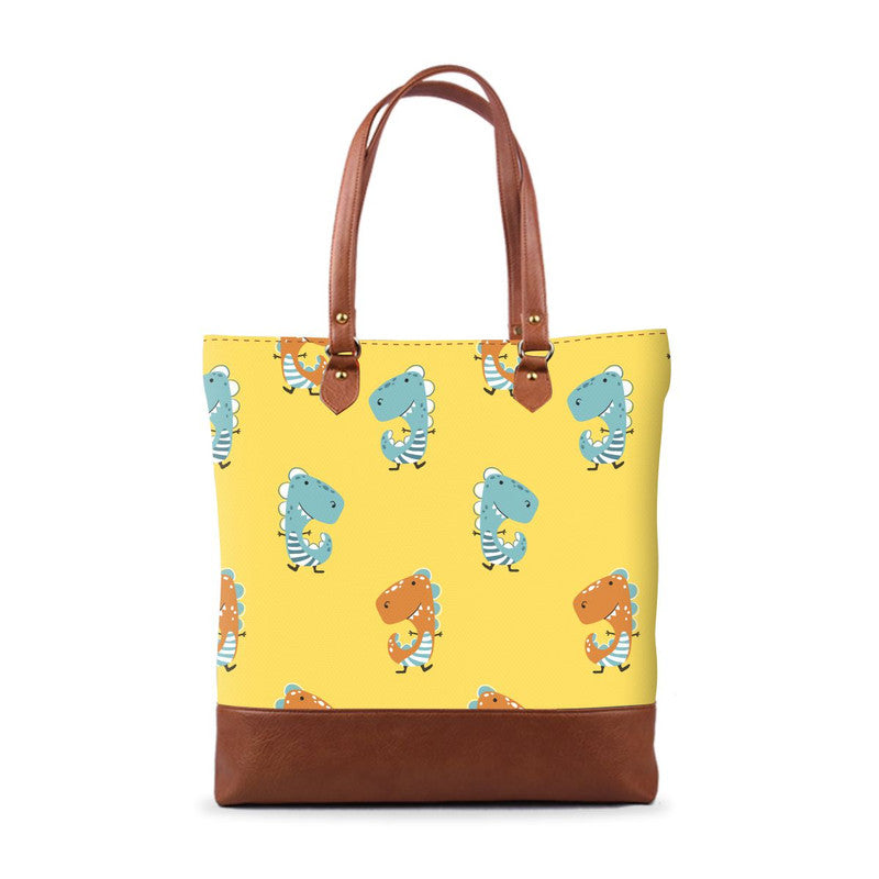 Dino Tall Tote Bag Main image