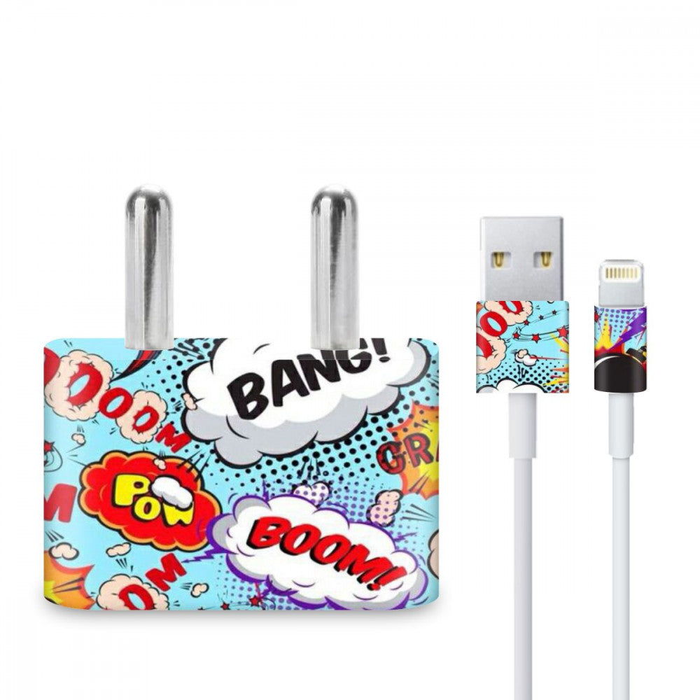 Boom 1 Abstract Charger Skin Secondary image