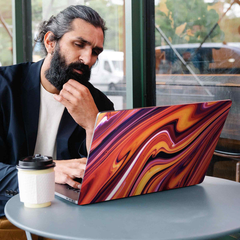 Printed laptop skins, custom laptop skins, textured laptop skins. Laptop skins India. laptop wraps in India. Laptop skins at low rates on India. 3m laptop vinyl skin. 3M laptop skins. Laptop skins for girls and laptop skins for gamers. Main image