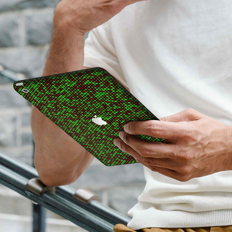 IPad Skin Matrix Design - Green 2 Secondary image